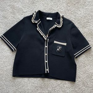 SANDRO knit top